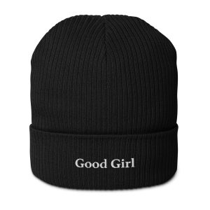 Good Girl | Organic Ribbed Beanie
