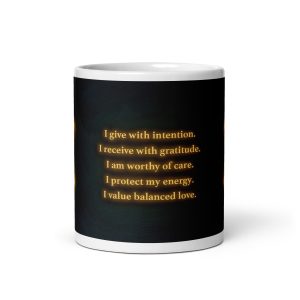 Gebo Rune White Glossy Mug